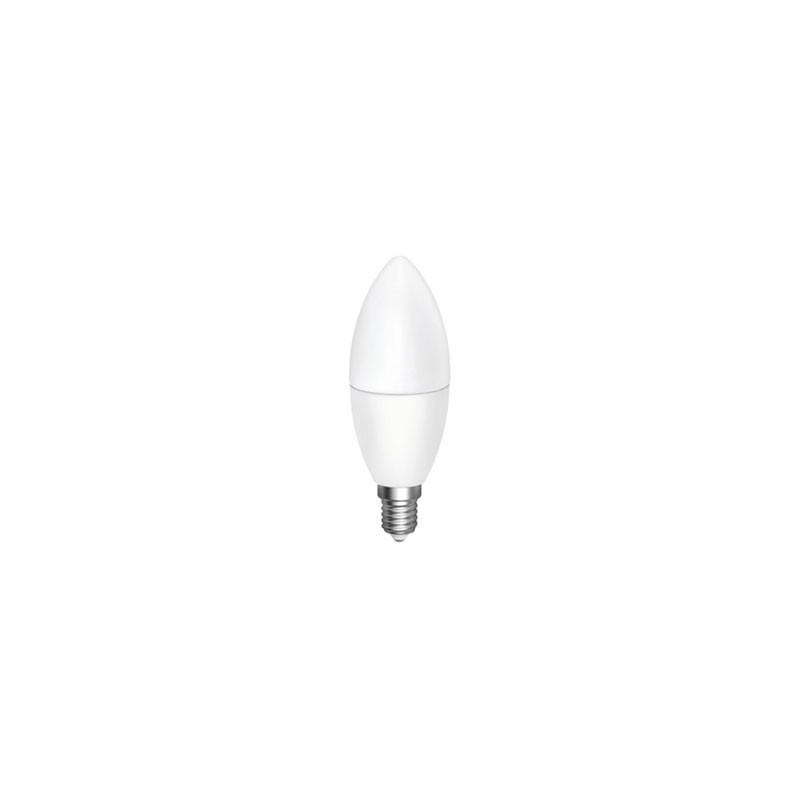 Bombeta led vela 5w E14 càlida