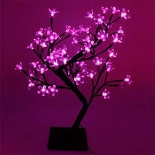 ÁRBOL LED SAKURA 3D 60 LUCES LILAS