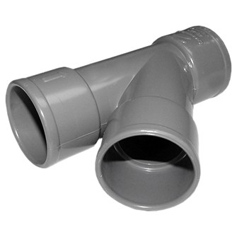 "Y" PVC F-F 45° 32