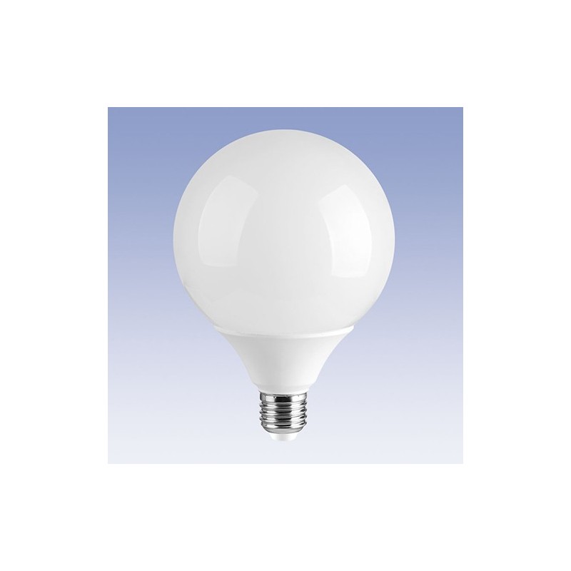 BOMBILLA BAJO CONSUMO GLOBO 20W E-27 FRÍA