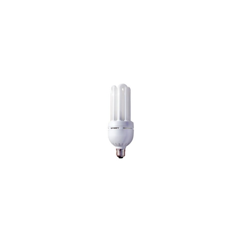 BOMBILLA BAJO CONSUMO ESPECIAL 4 TUBOOS 45W E-27 FRÍA