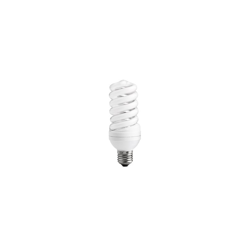Bombilla bajo consumo espiral 13w E-27 fría