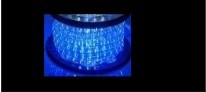 GUIRNALDA NADAL D´EXTERIOR FLEXILIGHT LED FIXE BLAU 6M