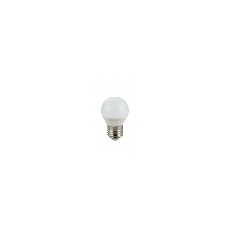 Bombilla led esférica 5w E27 cálida