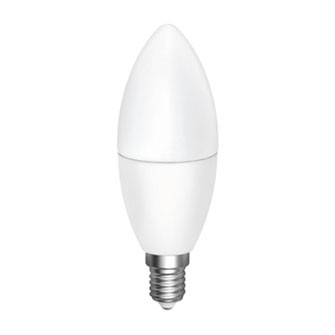 BOMBILLA LED VELA 5W E-14 FRÍA