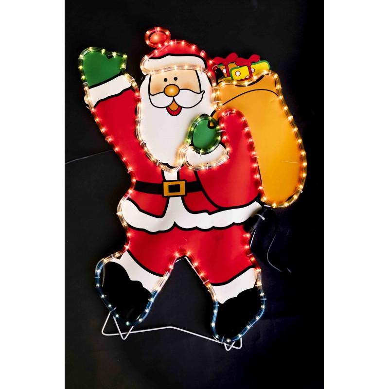 Silueta flexilight Pare Noel amb bossa