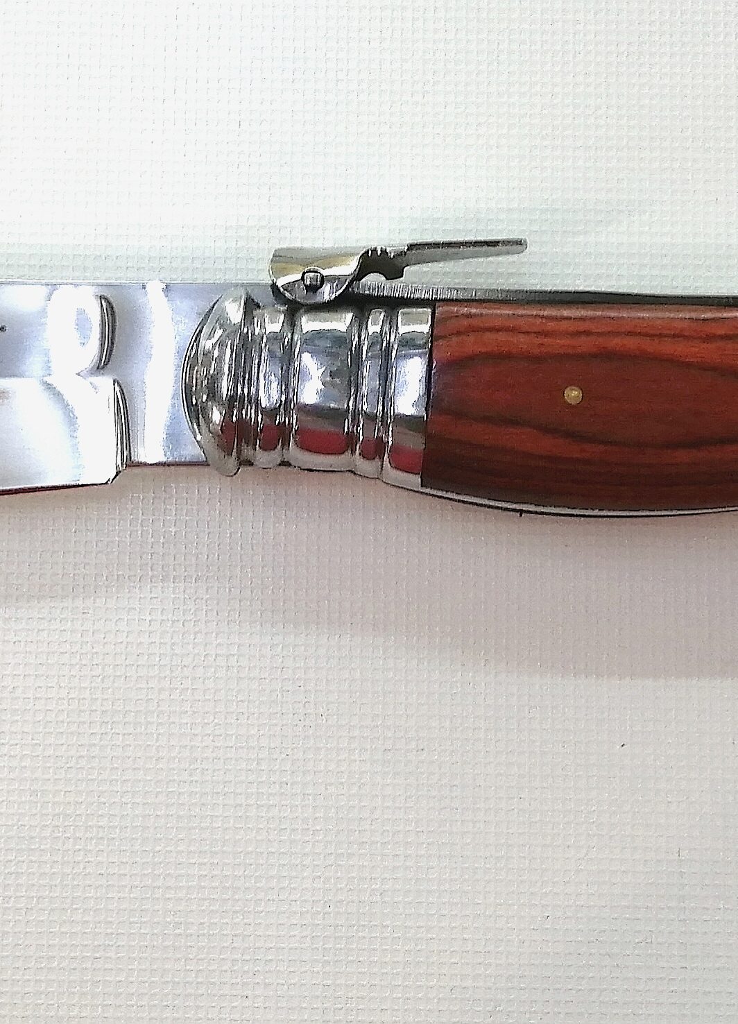 Navalla Albainox bandolera fusta 14cm 04012